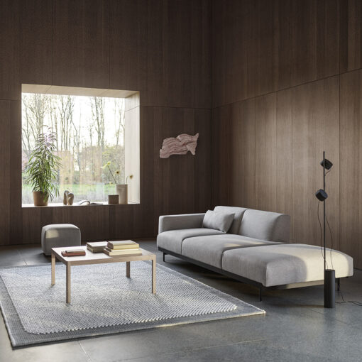 in situ modular sofa